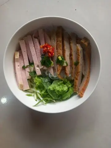 Hình ảnh bún mắm nêm