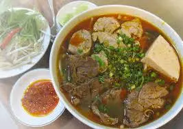 Hình ảnh Bún bò nạm viên