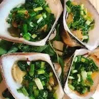 Hình ảnh Sò Sữa Nướng Mở Hành 