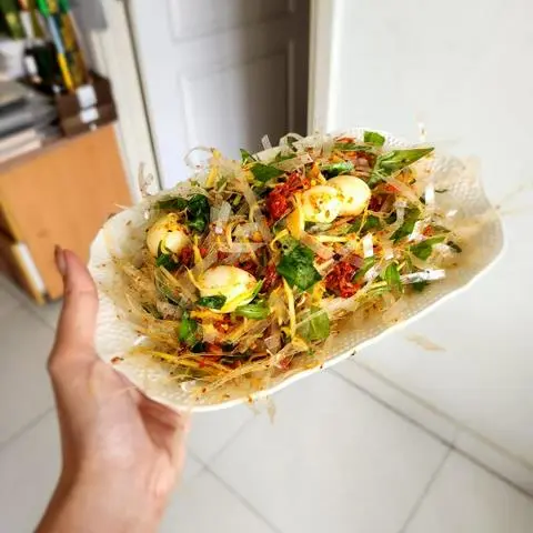 Hình ảnh Bánh tráng trộn