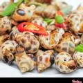 Hình ảnh ốc hương nướng mọi