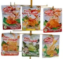 Hình ảnh Bánh Tráng Lắc Vị Phô Mai, Sa Tế Cá, Trứng Muối, Tảo Biển, Bò BBQ, Tomyum 30g