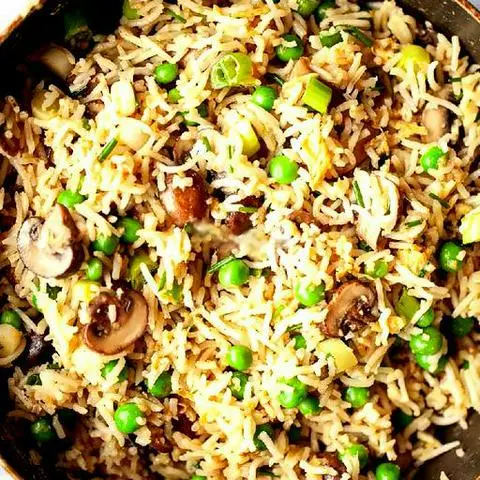 Hình ảnh Mushroom fried rice