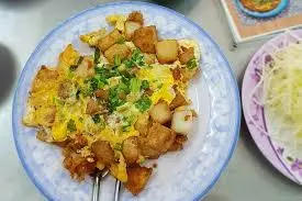 Hình ảnh Bột, Nui Chiên 2 Trứng