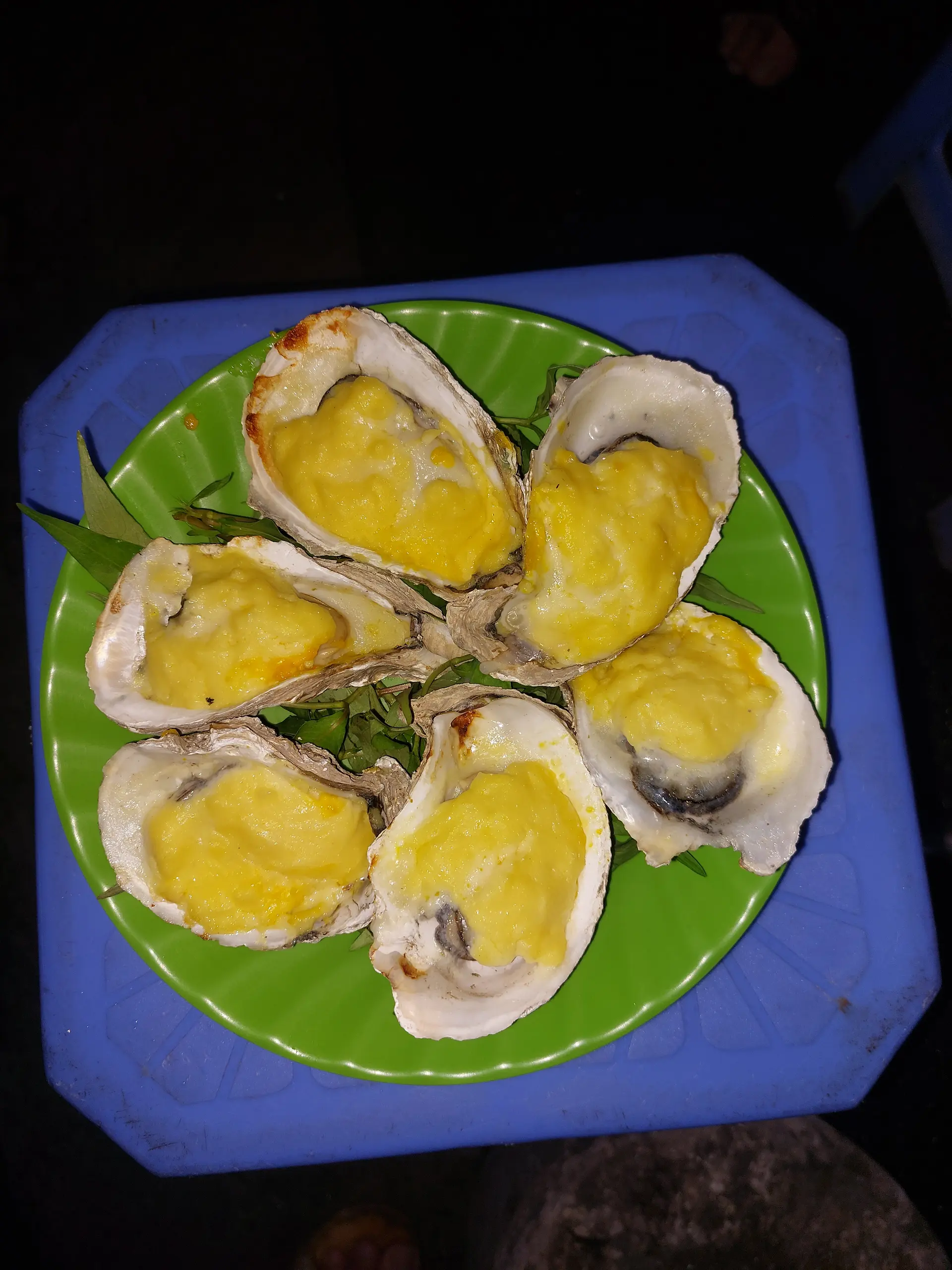 Hình ảnh Hàu nướng phô mai