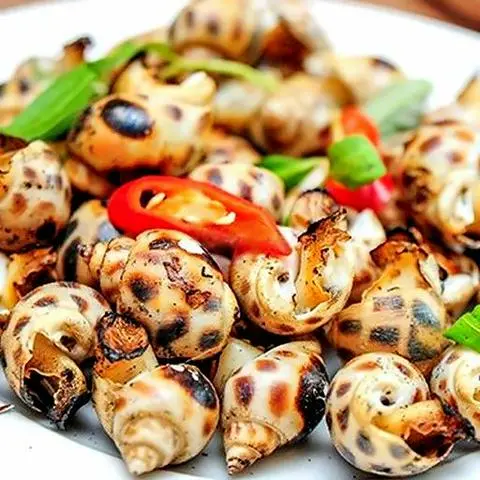 Hình ảnh Ốc hương nướng mọi