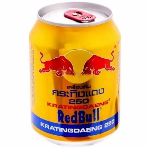 Hình ảnh Bò húc  Redbull Thái Lan 250ml ướp lạnh 