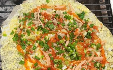 Hình ảnh Bánh Tráng Nướng Thường 