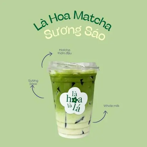 Hình ảnh Là Hoa Matcha Sương Sáo