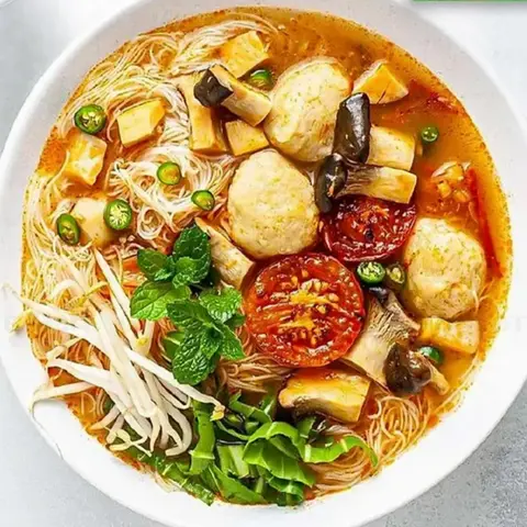 Hình ảnh Bún riêu chay