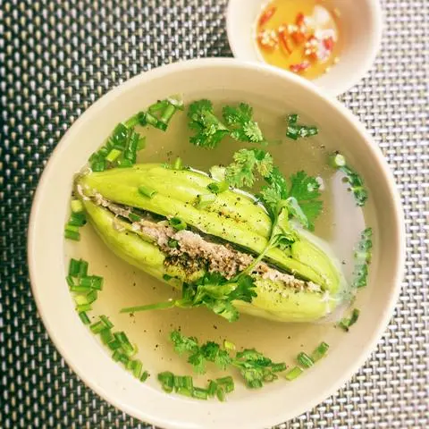 Hình ảnh Canh khổ qua 