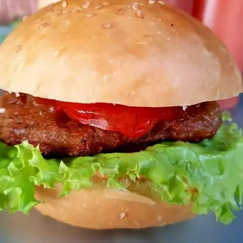 Hình ảnh Hamburger bò