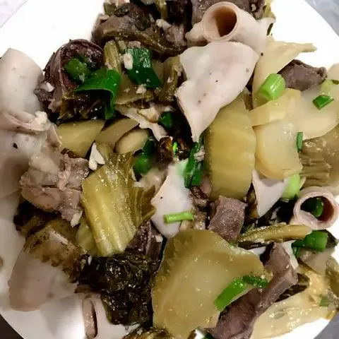 Hình ảnh Lòng heo xào - nhỏ