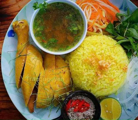 Hình ảnh Cơm gà luộc 