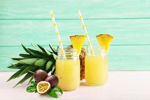 Hình ảnh Nước ép thơm chanh dây cam