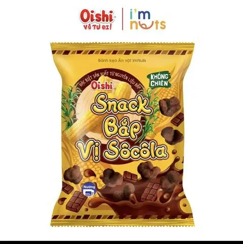 Hình ảnh Snack oíhi bắp vị socola 