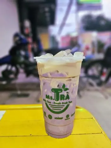 Hình ảnh TRÀ SỮA TRUYỀN THỐNG SỐT KHOAI MÔN