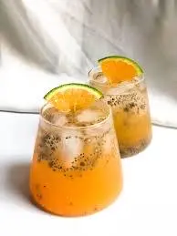 Hình ảnh Nước cam vắt hạt chia