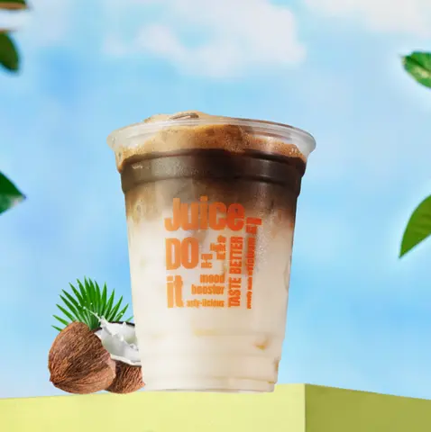 Hình ảnh CF12.  Cafe dừa non - Iced  coconut coffee