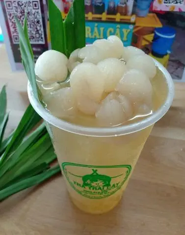 Hình ảnh Trà Long Nhãn Trân Châu Trắng Size Lớn 700ml
