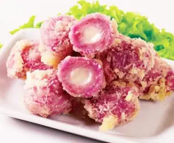 Hình ảnh HẢI SẢN KHOAI MÔN TÍM - 3 Viên