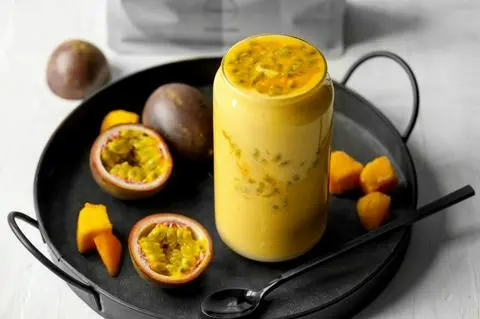 Hình ảnh Sinh tố xoài - chanh dây