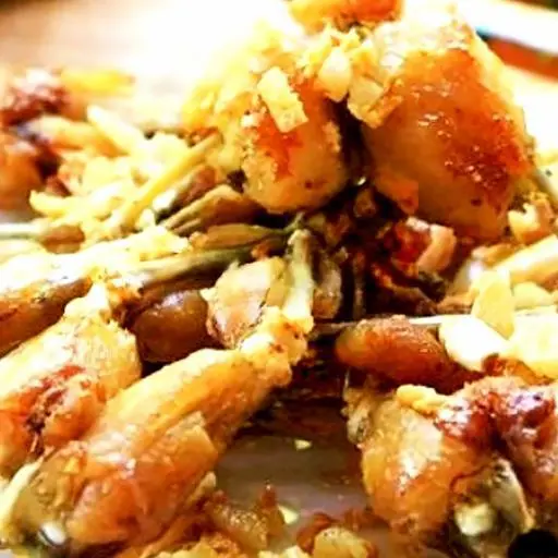 Hình ảnh Ếch cháy tỏi