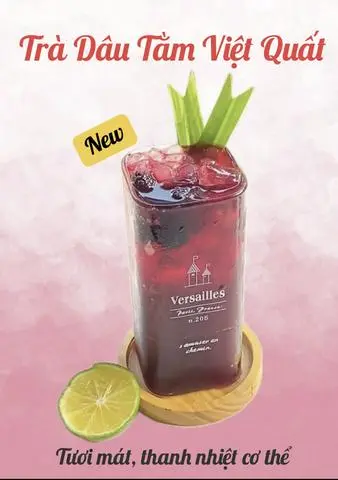 Hình ảnh Trà Dâu Tằm Việt Quất