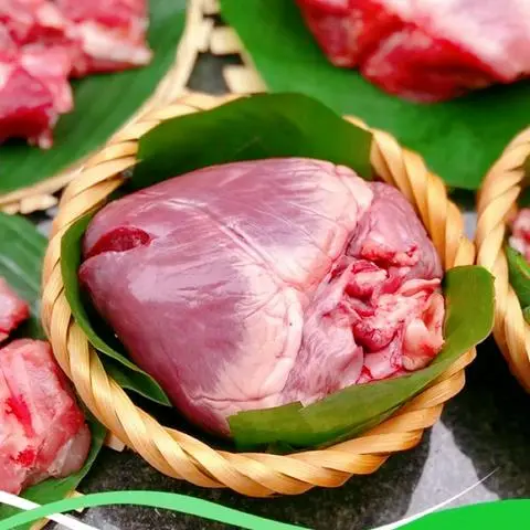Hình ảnh Tim Heo 1Kg, Tim Heo Thơm Ngon