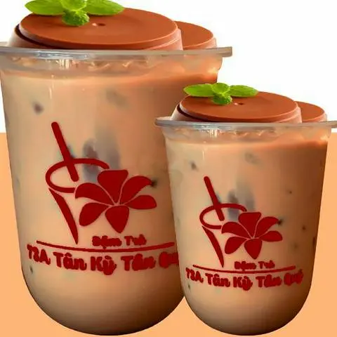 Hình ảnh Trà sữa bánh pudding socola - Size L