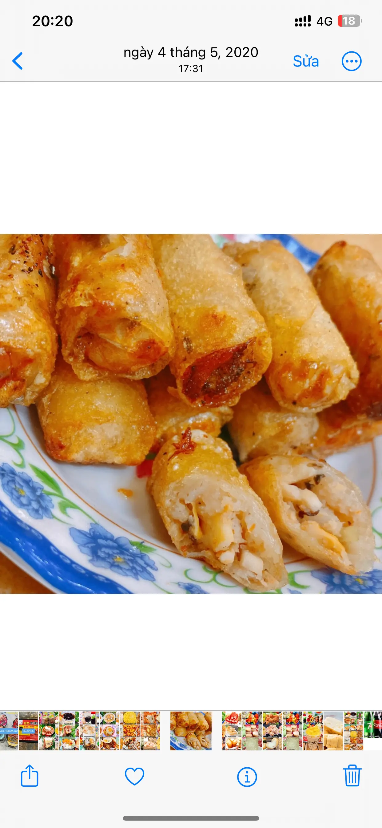 Hình ảnh Chả giò tôm cua