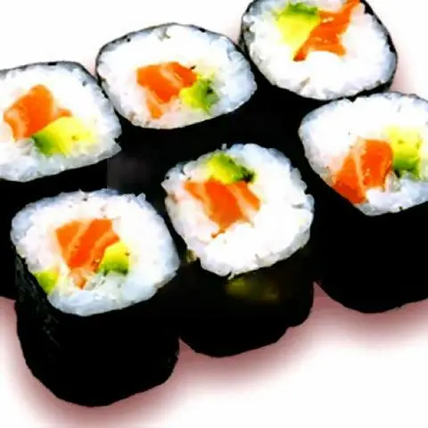 Hình ảnh Sushi maki cá hồi - bơ