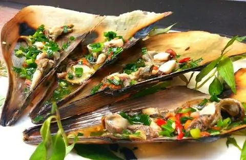Hình ảnh Sò mai nướng phô mai
