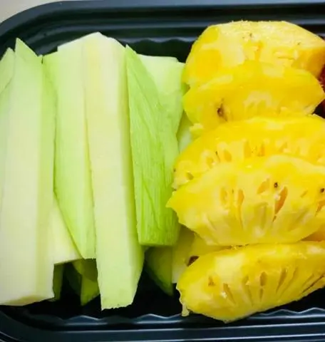 Hình ảnh Xoài Keo và Thơm Muối Tây Ninh lạnh ngon 500gr