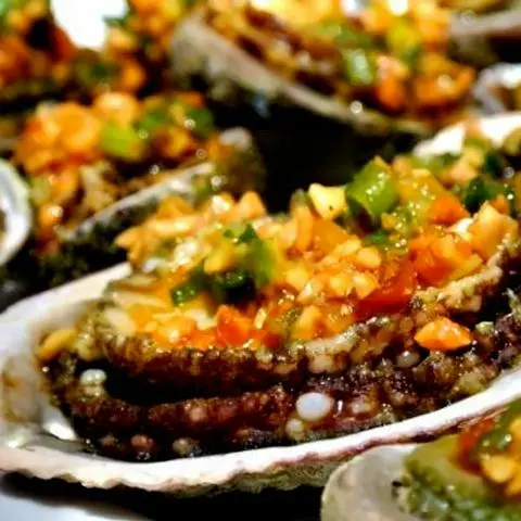 Hình ảnh Bào ngư nướng phô mai