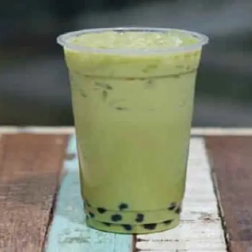Hình ảnh Trà Sữa Thái Xanh Trân Châu- Ly 700ml