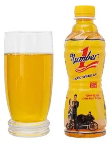 Hình ảnh Chai Number One + Ly đá
