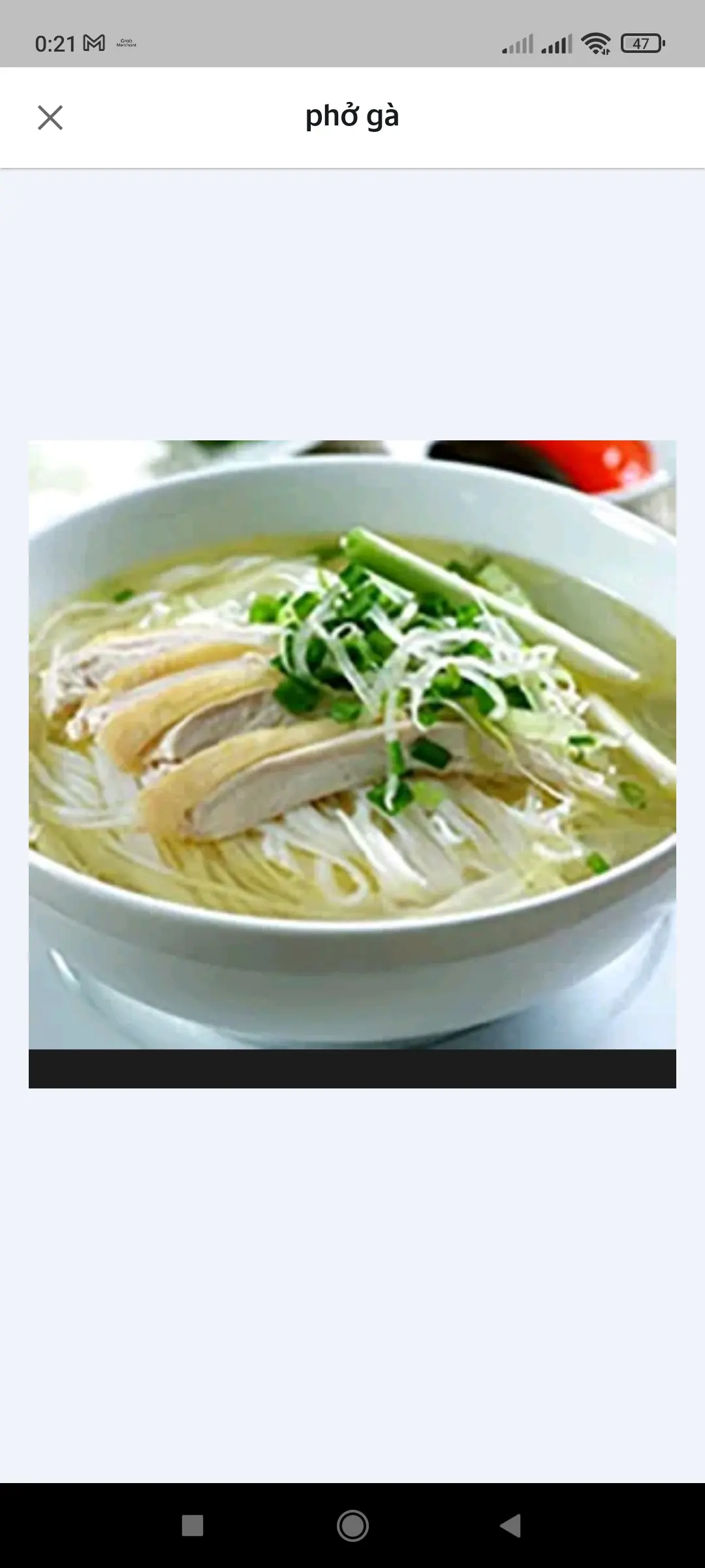 Hình ảnh Phở gà