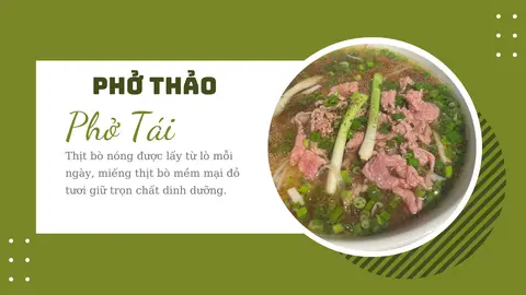 Hình ảnh Phở Tái em bé