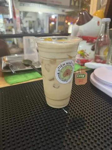 Hình ảnh Trà đào sữa