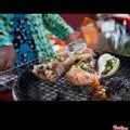 Hình ảnh ốc giác nướng mở 1con 