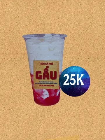 Hình ảnh Dâu Tây Latte