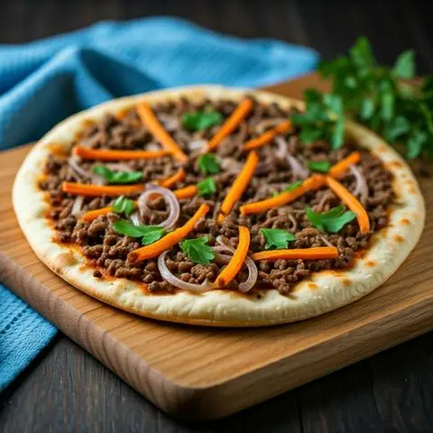 Hình ảnh Pizza Bò Hầm Phô Mai