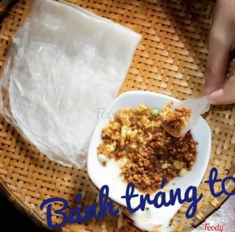Hình ảnh Bánh tráng dầu tỏi muối nhuyễn