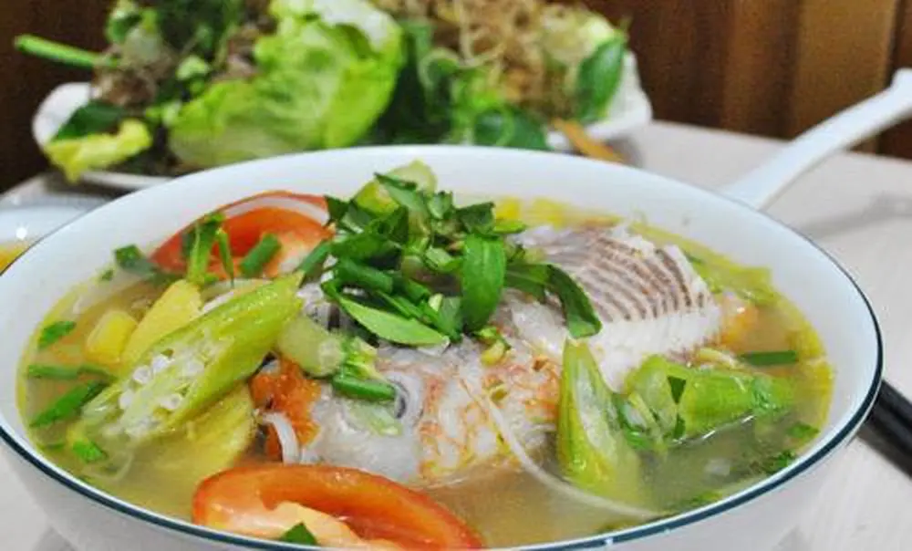 Hình ảnh CANH CHUA CÁ DIÊU HỒNG ĂN THÊM 