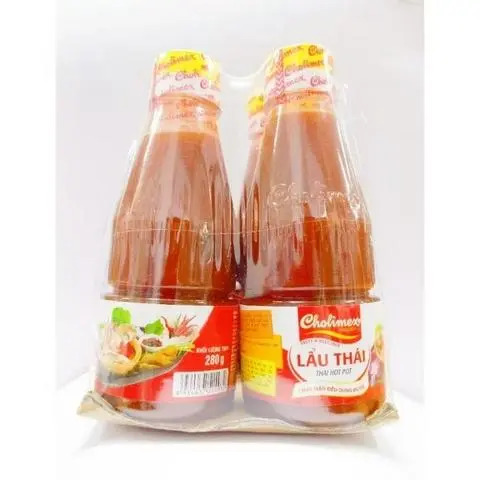 Hình ảnh Lẩu Thái Cholimex Chua Cay Chuẩn Vị, Chai Sốt Lẩu 280g Chính Hãng
