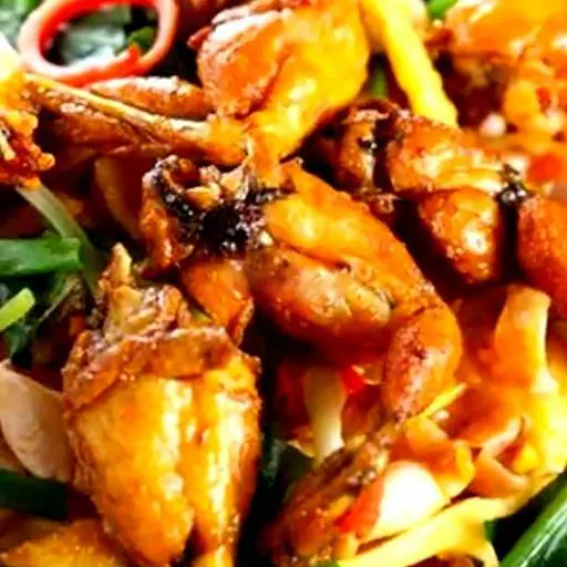 Hình ảnh Ếch xào măng