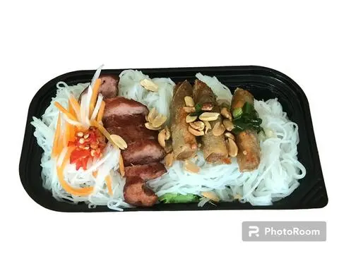 Hình ảnh Bún nem nướng chả ram