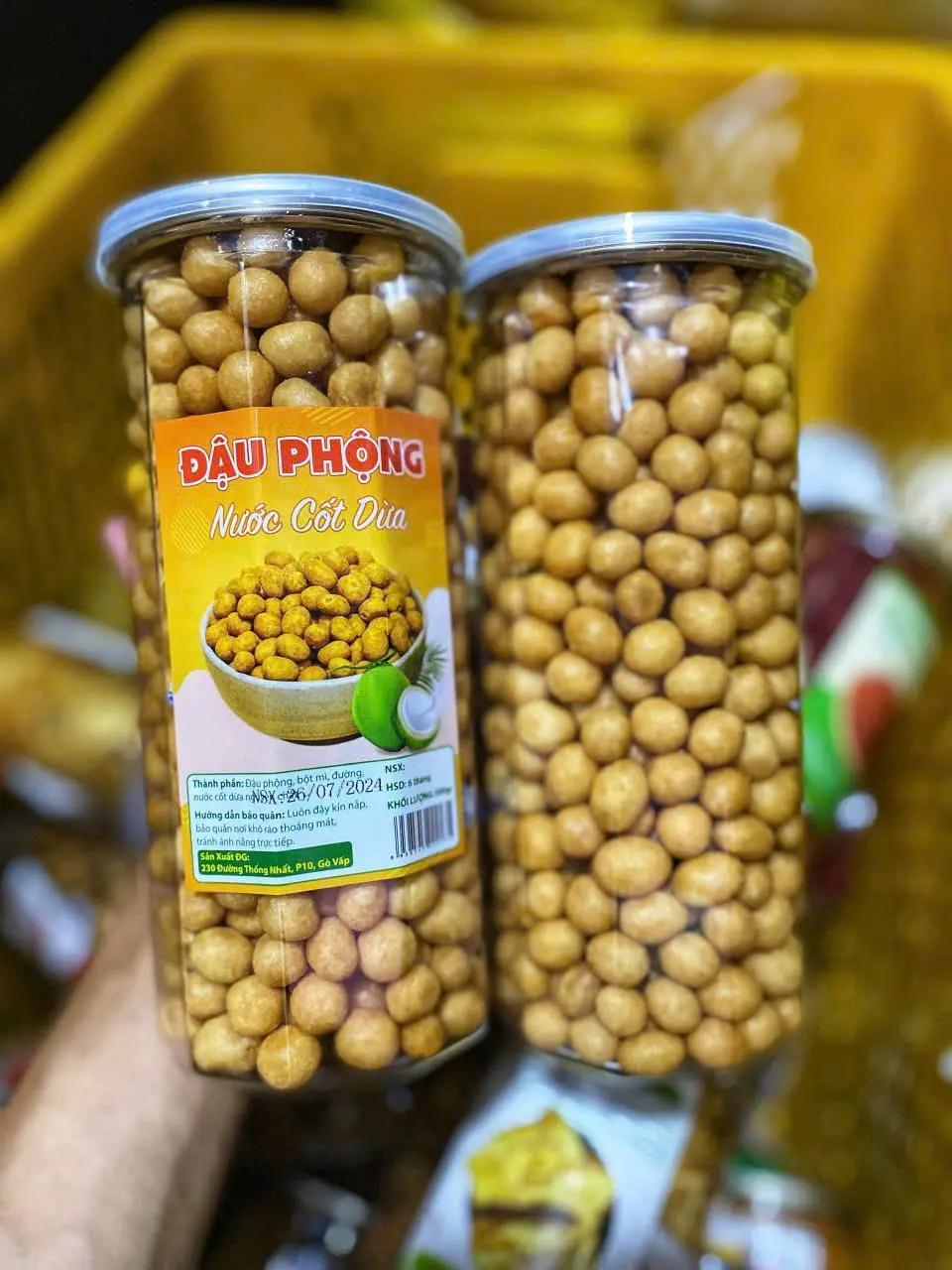 Hình ảnh Đậu Phộng Nước Cốt Dừa 500gr