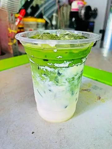 Hình ảnh Matcha Phô Mai Dầm Ly Khổng Lồ 800ml